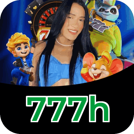 Interface do aplicativo 777h mostrando jogos disponíveis no iOS e Android